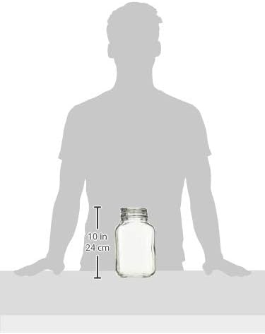 Bormioli Rocco Canning Jar, 3 Liter, Glass