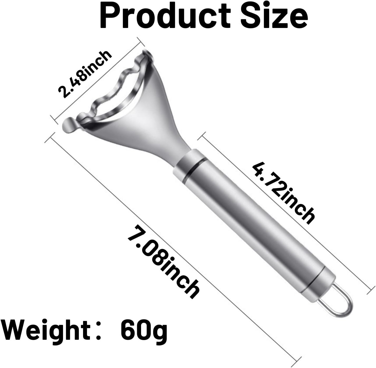 2PCS Corn Planer Cutter Thresher Peeler, Corn Thresher Cob Stripper Tool,Premium Stainless Steel Corn Thresher Cob Remover tool with Ergonomic Handle