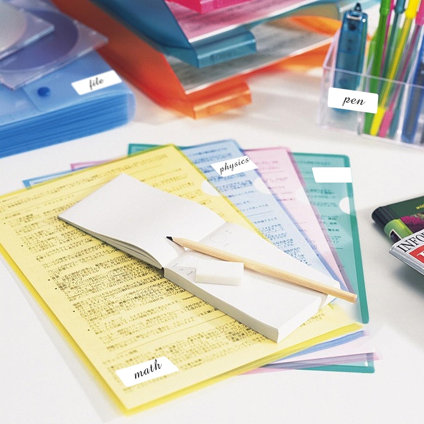 Removable Freezer Labels, Date Label 1x3 Inch Food Storage Stickers, Waterproof Oil Resistant Easy Clean Leaves no Residue 250 Total Per Roll,2 Rolls