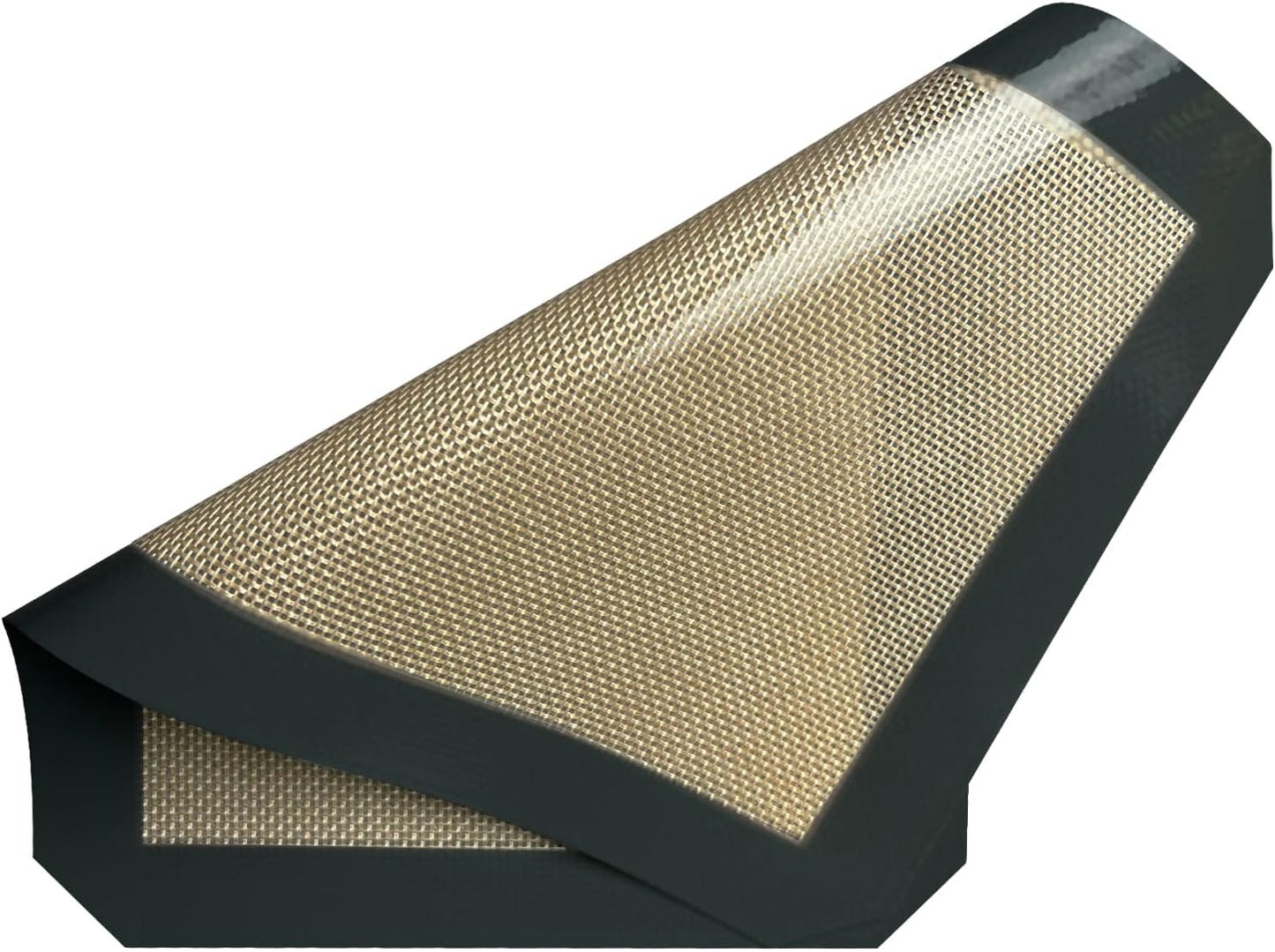 Small Silicone Baking Mats, Set of 4,11-4/5x8-1/4 Inch Quarter Sheet Size, Non Stick, BPA Free, 1/4 Baking Sheet Pan Liner for Cookies, Macaron, Bread, Pastry, Toaster (Grey)