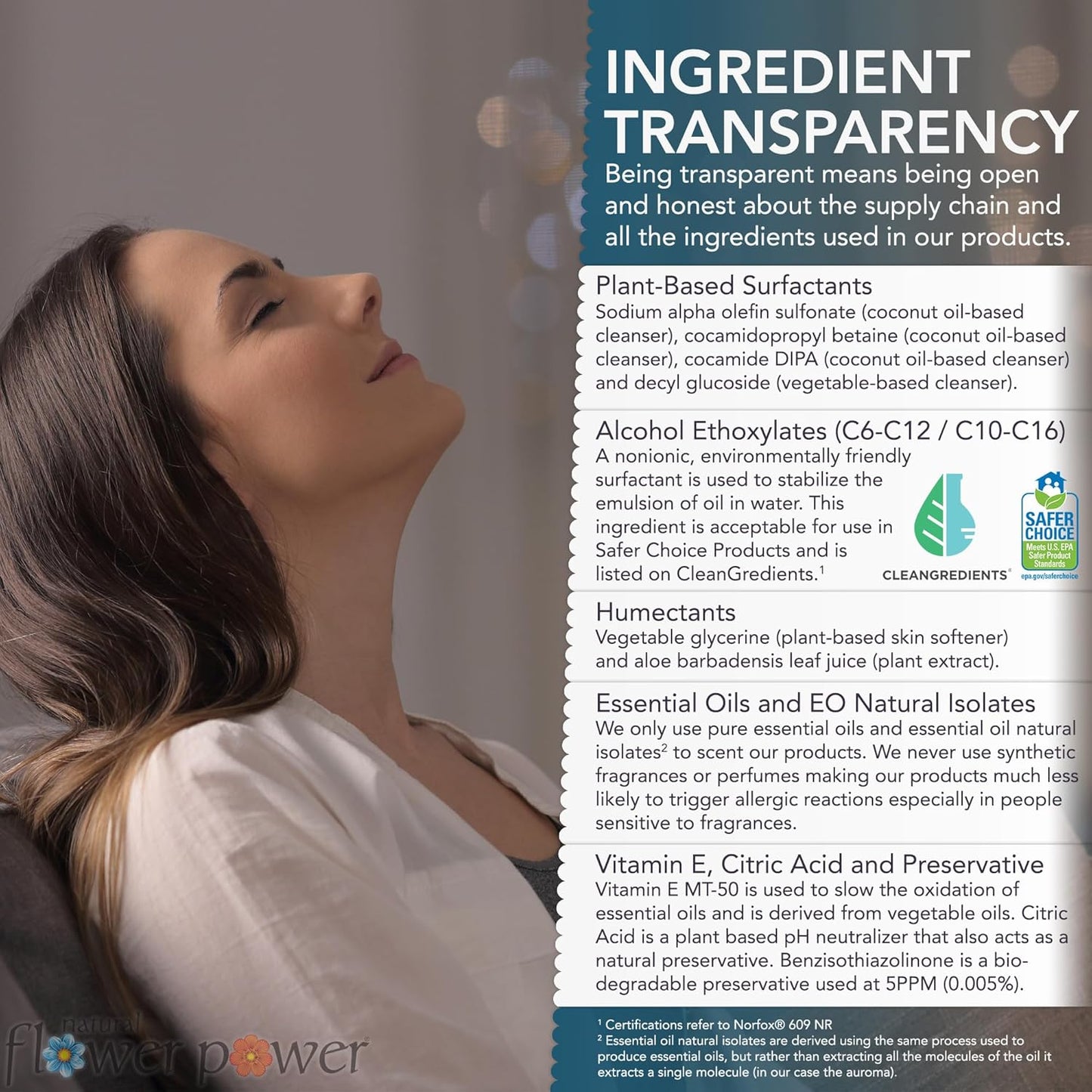 Liquid Dish Soap Refill – 66 Fl Oz Refills 4X – Plant-Based & Scented w/Pure Essential Oils – Natural Dishwashing Detergent – Sulfate-Free Kitchen Soap (Lemongrass)