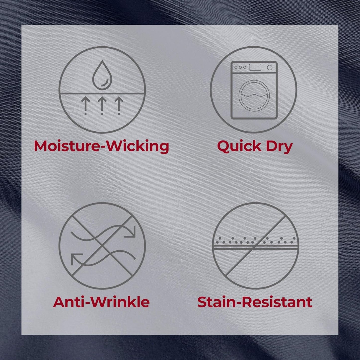 Mellanni Twin XL Sheets Set - 3 PC Iconic Collection Bedding - Hotel Luxury, Extra Soft, Cooling Bed Sheets - Wrinkle, Fade, Stain Resistant (Twin Extra Long, Navy Blue)