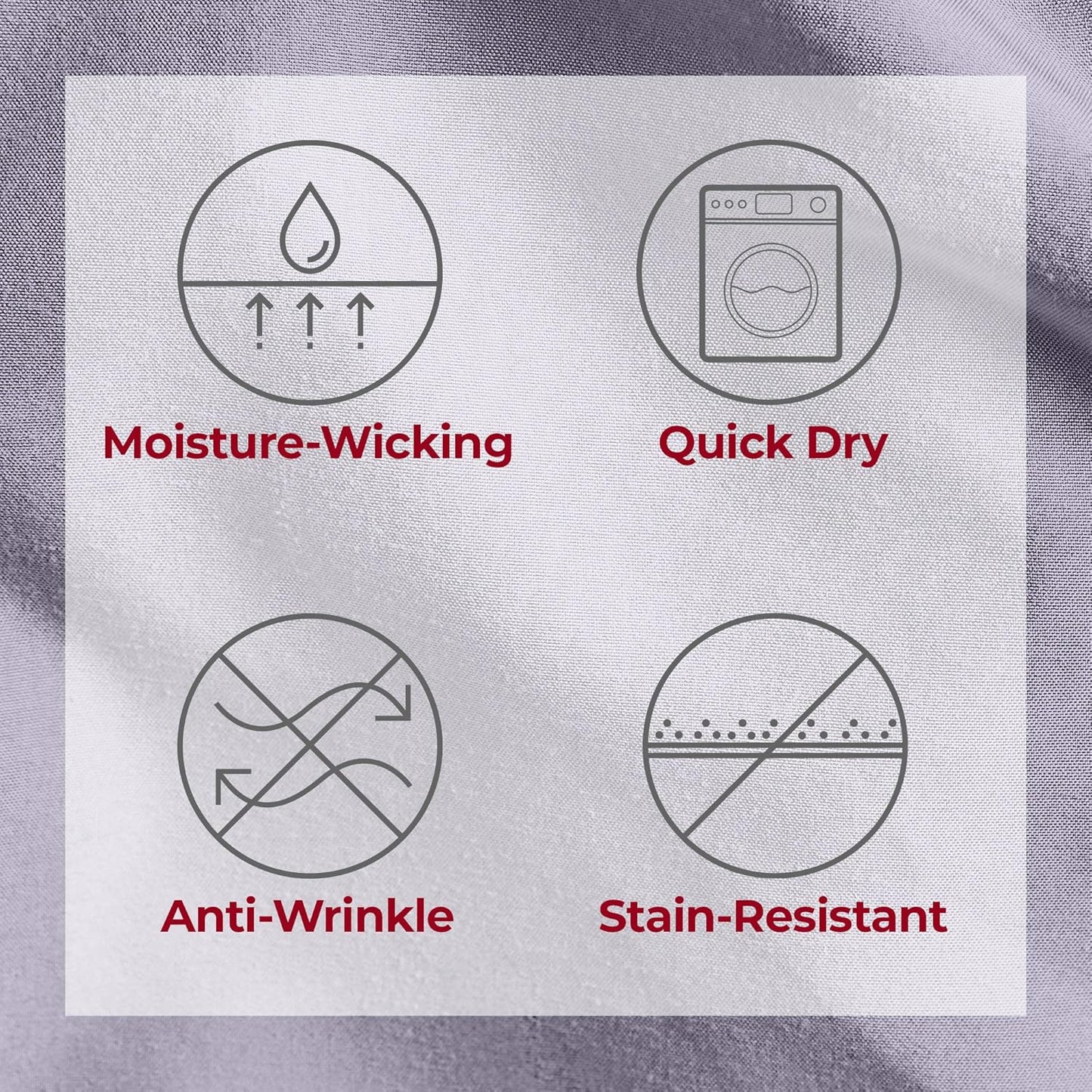 Mellanni Split King Sheets Set - 5 PC Iconic Collection Bedding - Hotel Luxury, Extra Soft, Cooling Bed Sheets - Wrinkle, Fade, Stain Resistant (Split King, Lavender)