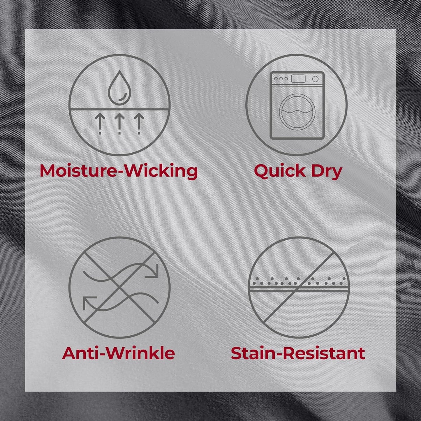 Mellanni Twin Sheets Set - 3 PC Iconic Collection Bedding - Hotel Luxury, Extra Soft, Cooling Bed Sheets - Wrinkle, Fade, Stain Resistant (Twin, Gray)