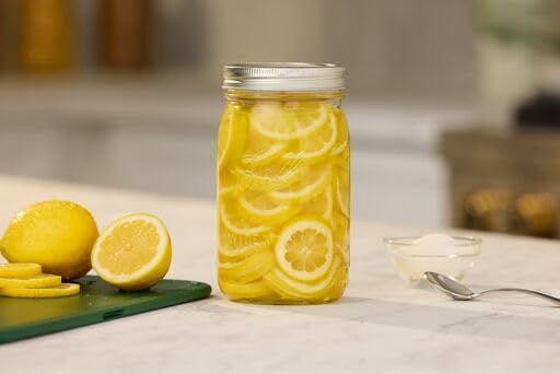 Ball Wide Mouth Glass Mason Jars with Lids and Bands, Used for Canning, Pickling, Juice, Jam, Jelly, Quart Size 32 Ounce (Pack of 24)