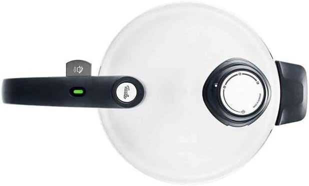 Fissler Vitavit Premium Pressure Cooker Set, 3.7 Quart and 6.3 Quart with Glass Lid