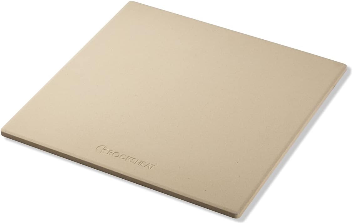 13.2" x 13.2" x 0.4" Square Cordierite Pizza Baking Stone Perfectly Compatible for Ooni Koda & Fyra 12, Uuni Pizza Oven