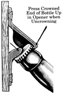 STARR "X" Open Bottle Here | Heavy Duty Classic Wall Mounted Bottle Opener for Easy Beer and Soda Bottle Opening, Deere Green