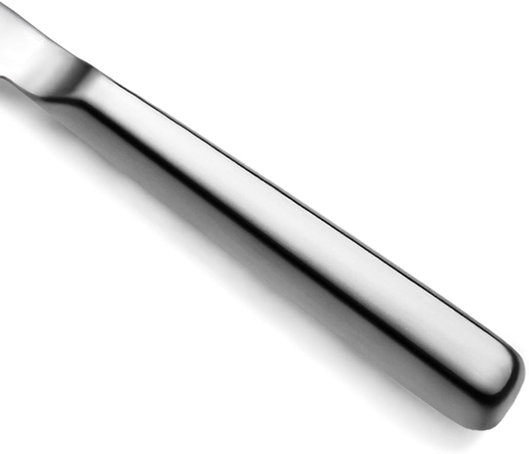 New Star Foodservice Hollow Handle Notched Serving Spoon (Silver, Bread Knife (13-Inch))