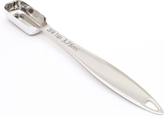 1PCS 3/4Teaspoon (3.75ml) Single Measuring Spoon, Individual Stainless Steel Long Handle Measure Tablespoon Only