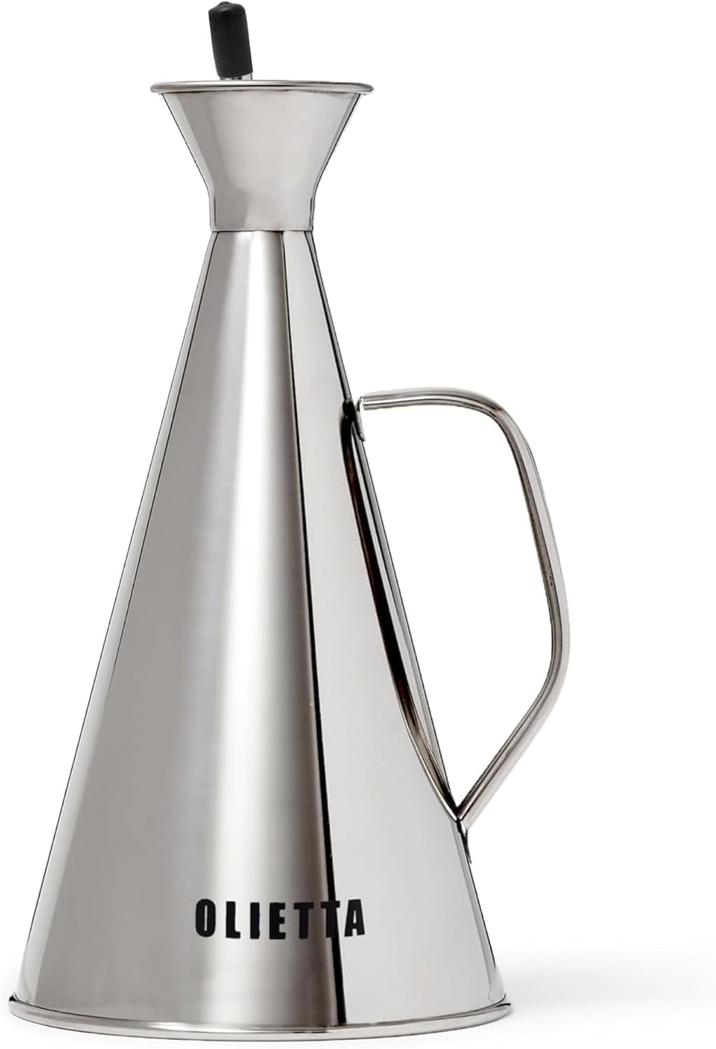 Olive Oil Dispenser Bottle Stainless Steel Non Drip Leak Proof No Mess Vinegar Pourer & Kitchen Drizzler 34 oz 1000ML 1 Litre Great for Pouring & Drizzling Easy to Clean & Leakproof
