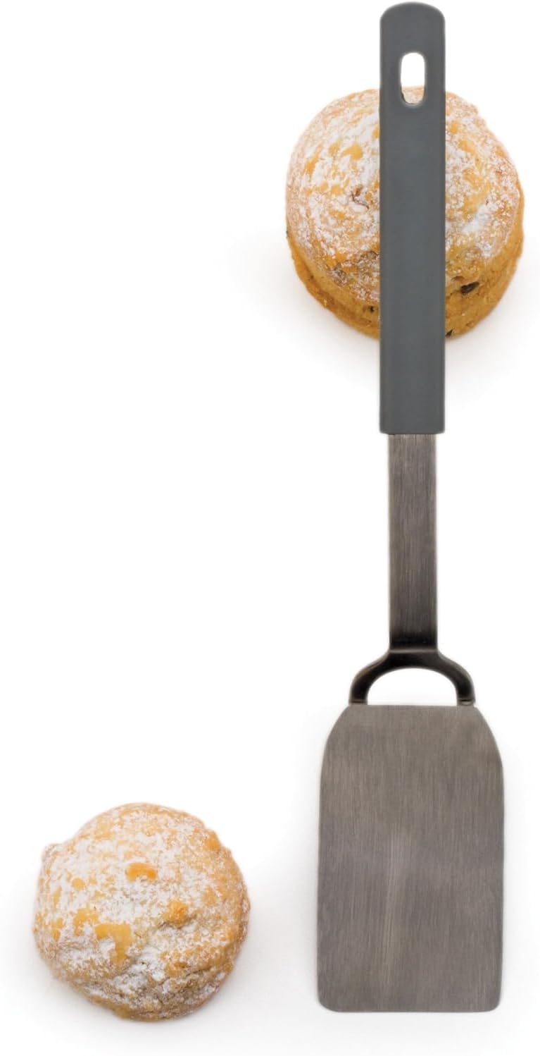 RSVP International Endurance Kitchen Tool Collection Flexible Stainless Steel, Dishwasher Safe, Spatula, Mini