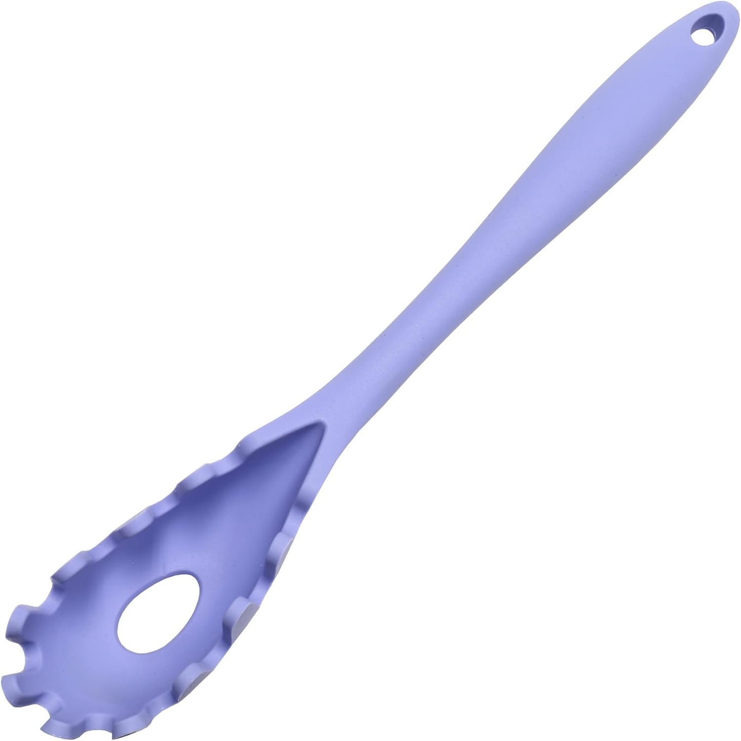 Chef Craft Premium Silicone Spaghetti/Pasta Fork, 11.5 inch, Pastel Blue
