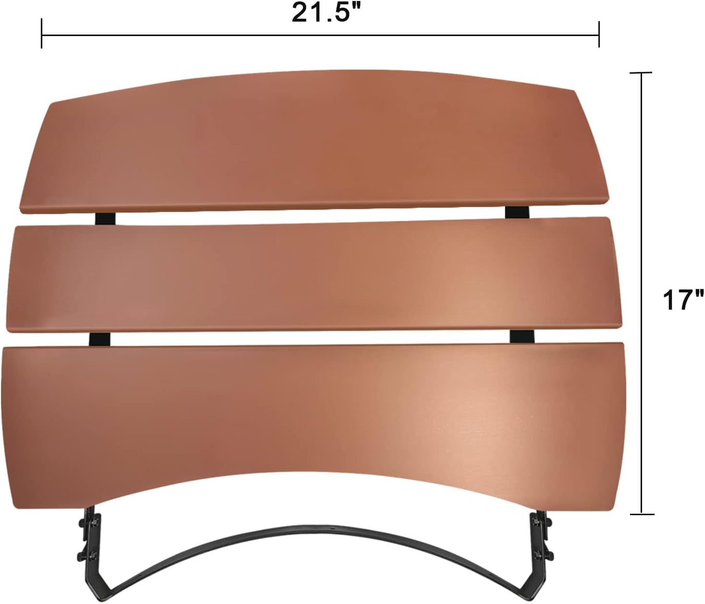 Side Shelves Upgrade Plus Big Green Egg Accessories, Composite 3 Slat Egg Mates for XLarge Big Green Egg with Folding Side Shelves Replacement Parts Grill