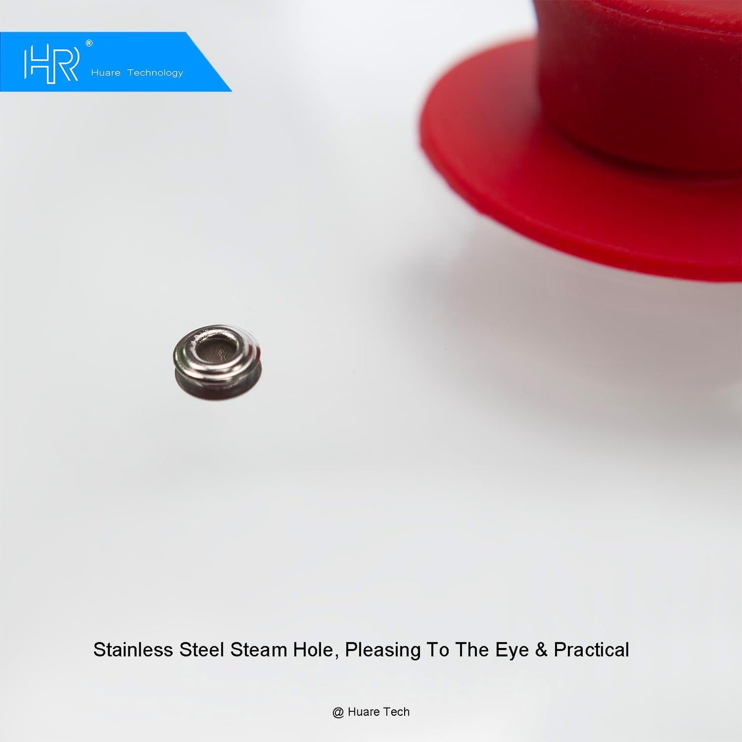 Silicon Glass Lid for Pot,Pan,Skillet Fits 12"(30CM) Cookware Silicon lid Dishwasher Safe, Replacement Lid Vented Tempered Glass with Heat Resistant Silicone Rim By HR Huare Technology, Red,1 Pack