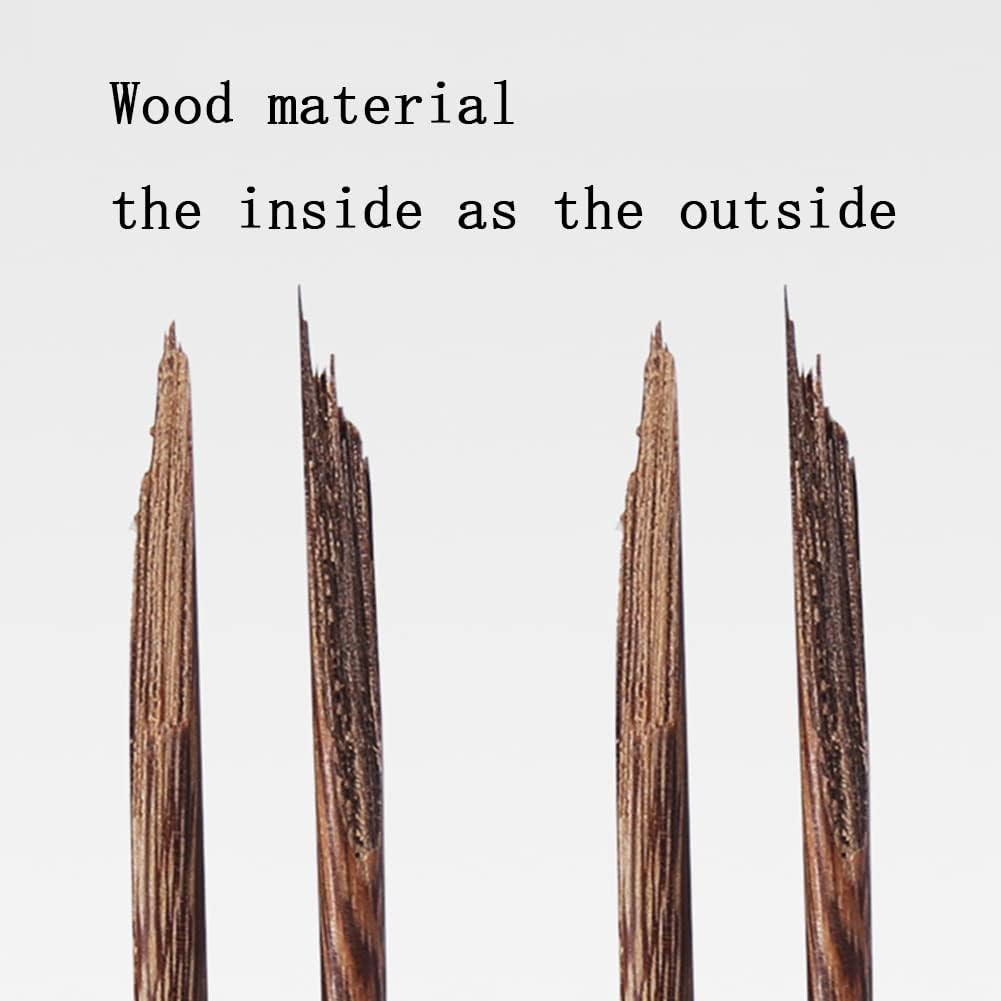 M.G Reusable Wooden Chopsticks,10 Pairs Wenge Wood Chop Sticks,for Chinese Japanese Korean Cuisine, Dishwasher safe(9.8 inches)