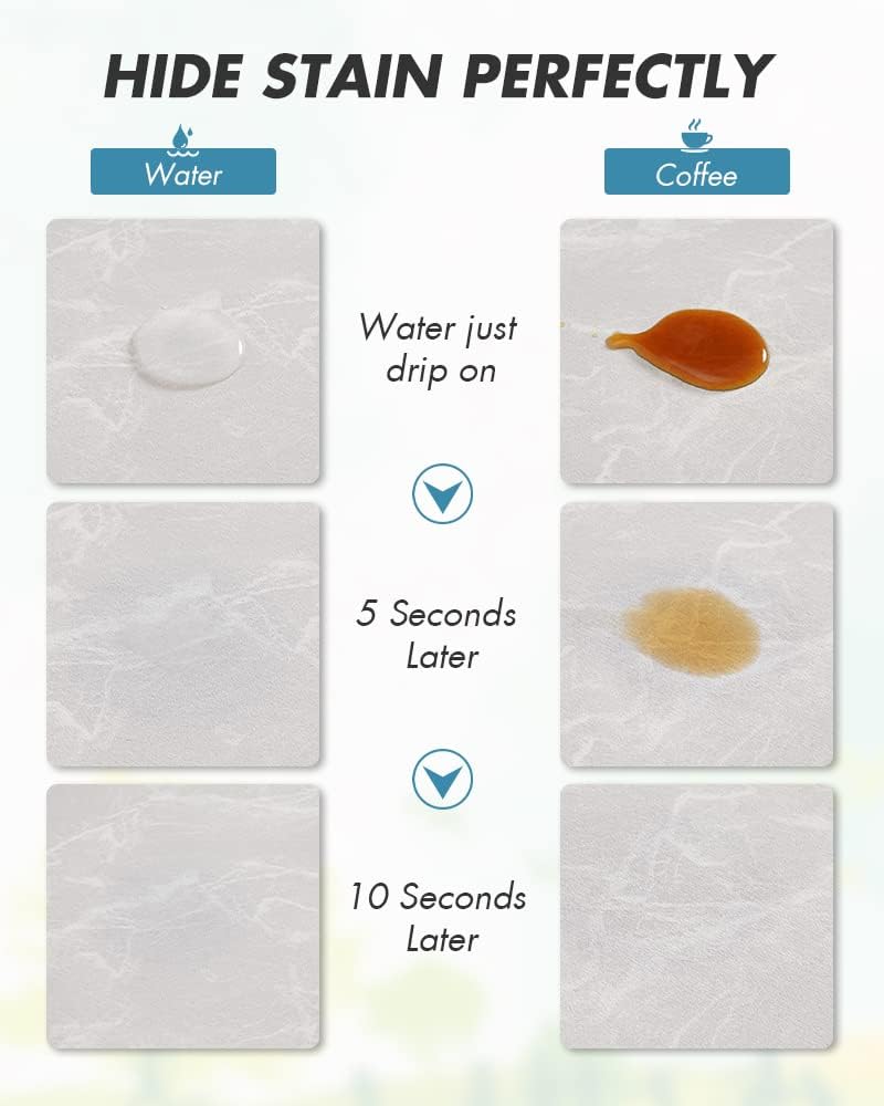 AMOAMI Coffee Mat Hide Stain Rubber Backed Absorbent Dish Drying Mat for Kitchen Counter - Fits Under Coffee Maker or Machine