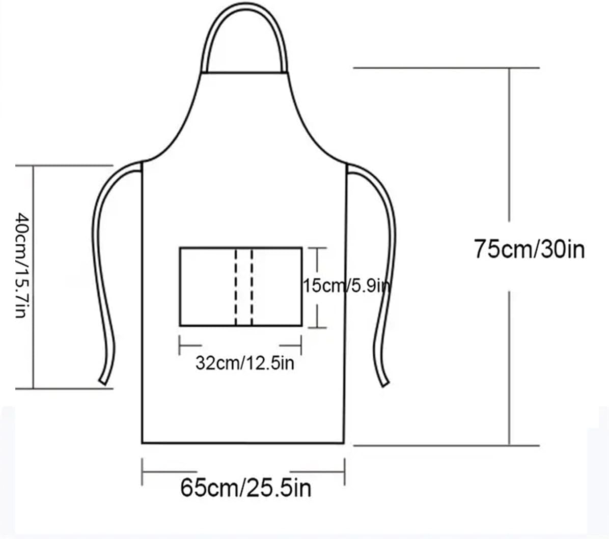 Bringsine 4 Pack Bib Chef Apron - Unisex Aprons with 2 Pockets,Machine Washable Aprons for Men and Women,Kitchen Resistant Cooking BBQ Bulk(Gray)
