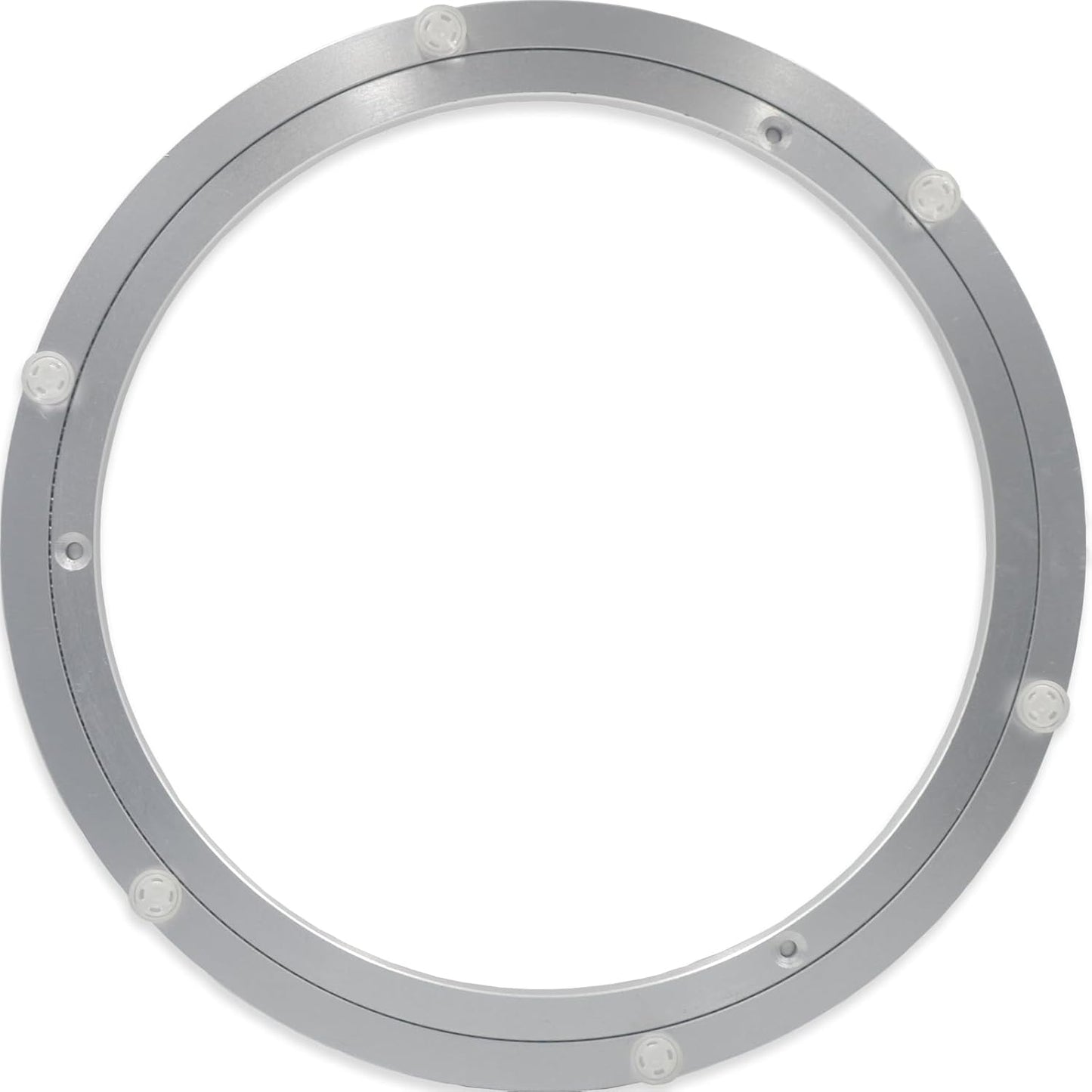 Lazy Susan Hardware Aluminum Rotating Turntable Bearings Swivel Plate Bearing for Dining-Table and Workbench (14 Inchs) …