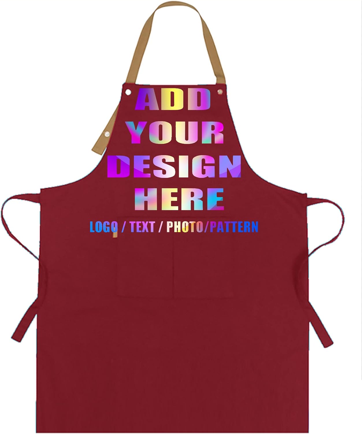 Personalized Custom Aprons Custom Adjustable Kitchen Cooking Aprons Hair Stylist Cafe Work Aprons For Men And Women