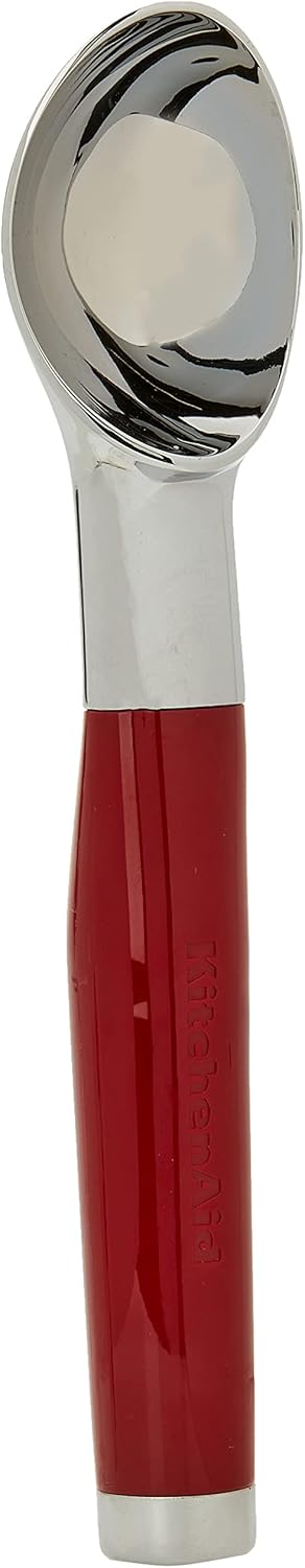 KitchenAid Classic Ice Cream Scoop, 8.6 inches, Empire Red