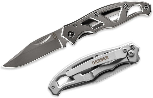 Gerber Gear Paraframe EDC Folding Pocket Knife with Safety Lock for Everyday Carry, Gifts for Men
