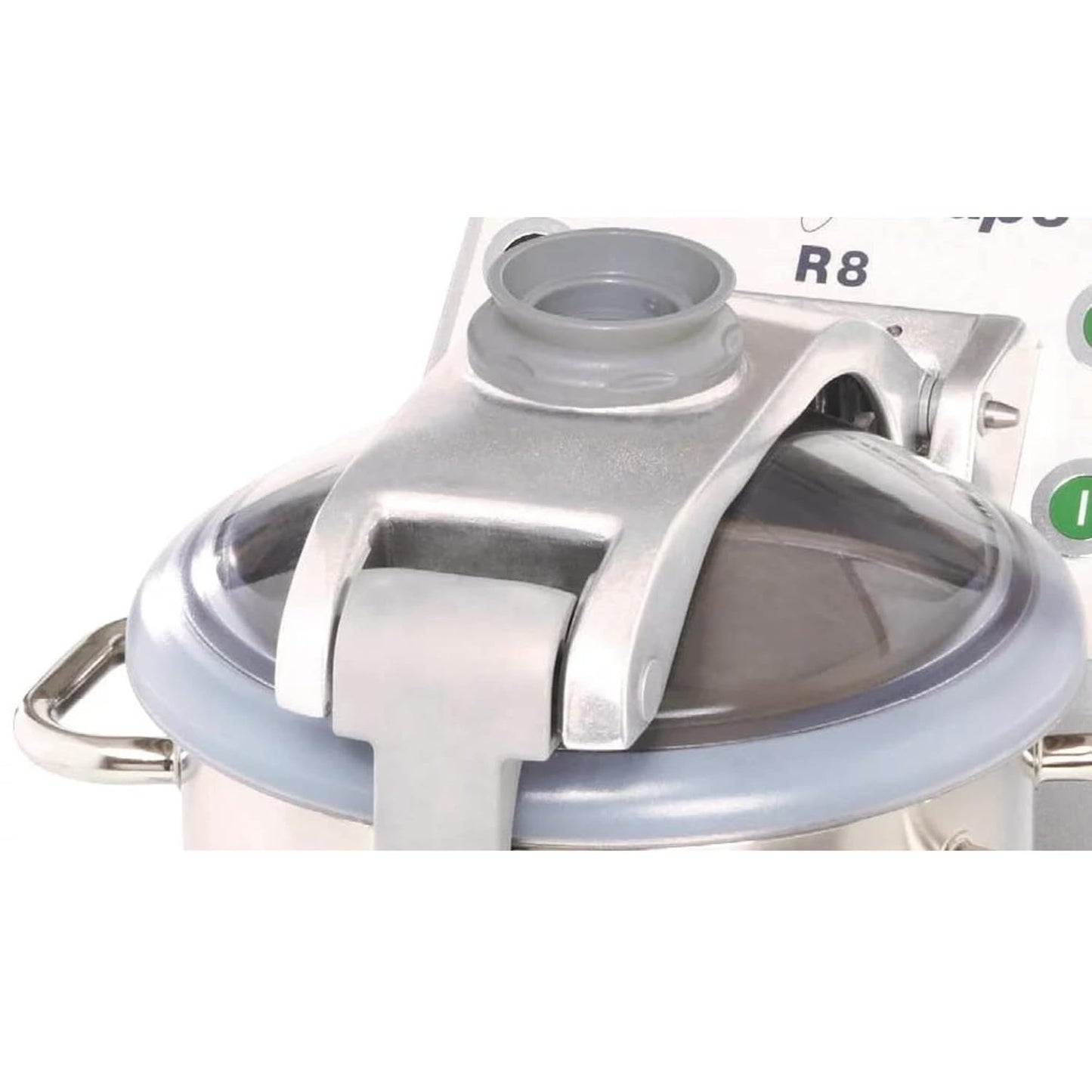 Robot Coupe R8U 2-Speed Vertical Cutter Mixer Food Processor with 8-Quart Stainless Steel Bowl and 3.5-Quart Mini Stainless Steel Bowl, 208-240v/3ph