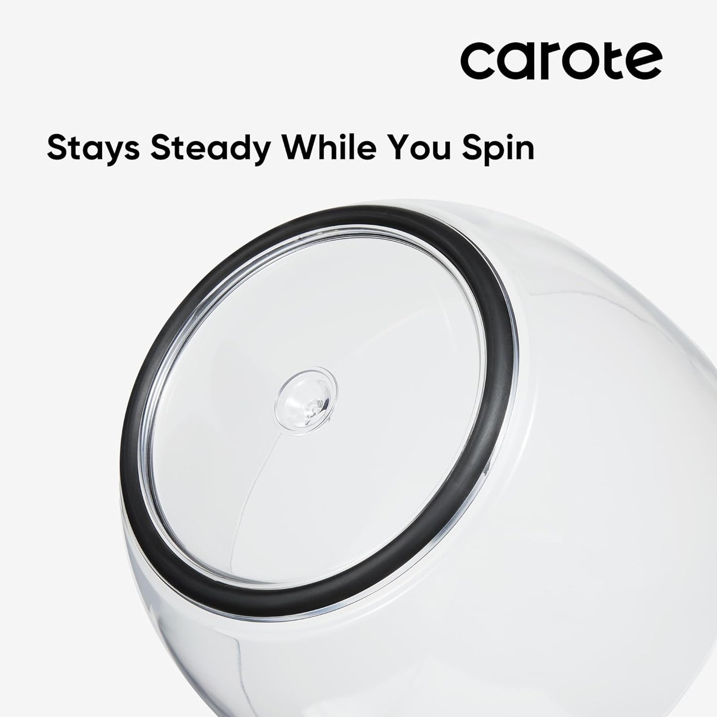 CAROTE 6.34 Qt Salad Spinner Large Lettuce Spinner Vegetable Fruit Washer, Vegetable Cleaner Salad Cleaner Lettuce Washer, Non-Slip Base, BPA-Free