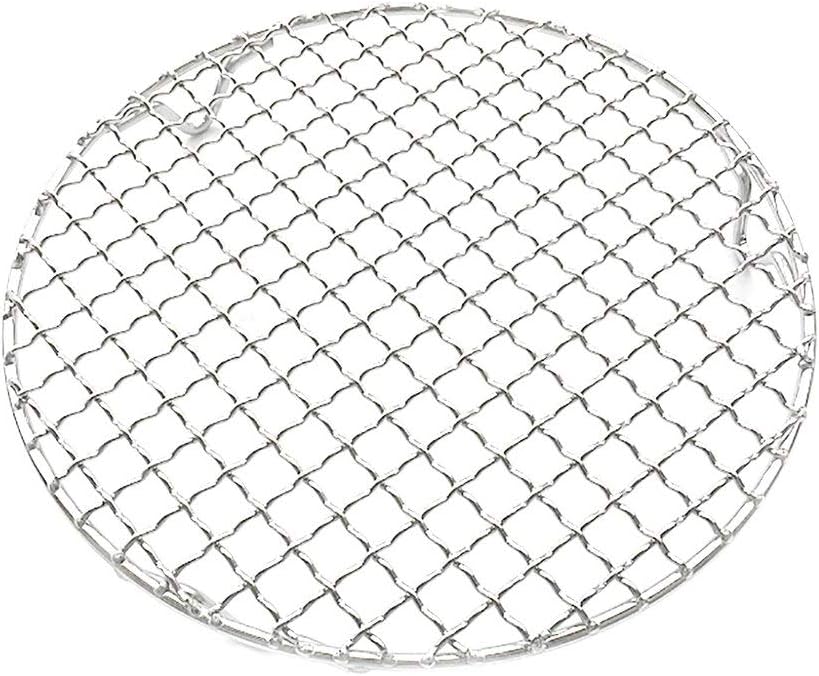 Versatile Round 304 Stainless Steel Cooling Rack Baking,Heat Resistant Rust Proof Sturdy Durable Dia 7.5"
