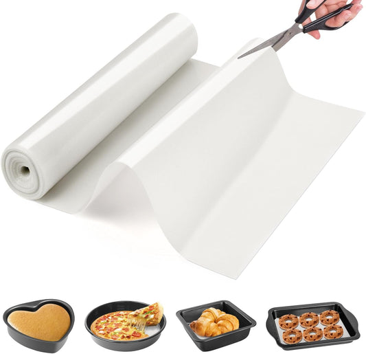 Silicone Baking Mat Roll - Best German Silicone -Heat Resistant Pie Cookie Bread Pizza Macaron Baking Mat, Silicone Pastry Mat, Non-Stick Dough Mat Non-slip Silicone Mat Roll for Countertop Protector