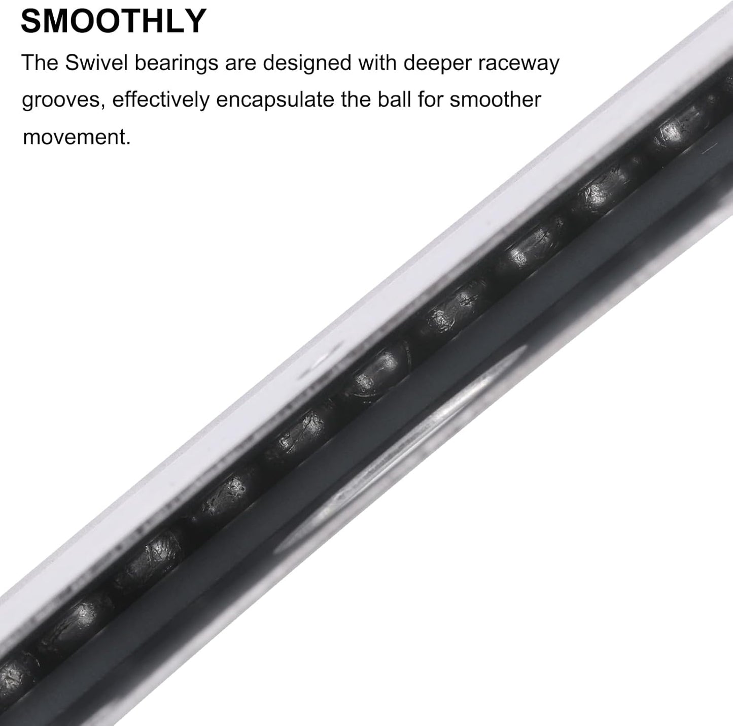 12Inch Round Lazy Susan Turntable Bearing Plate, Rotating Swivel Base with 1000lbs Load Capacity, Turntable Base for Serving Tray, Kitchen