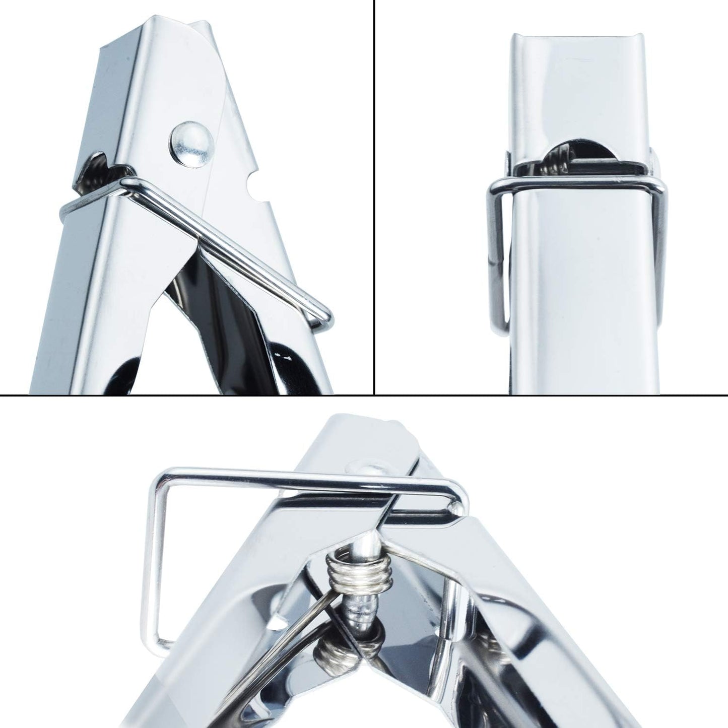 Stainless Steel Cooking Grilling Tongs Extra Long Camp Dutch Oven Tongs for Kitchen and Barbecue Charcoal (16-Inch 3 Pieces)