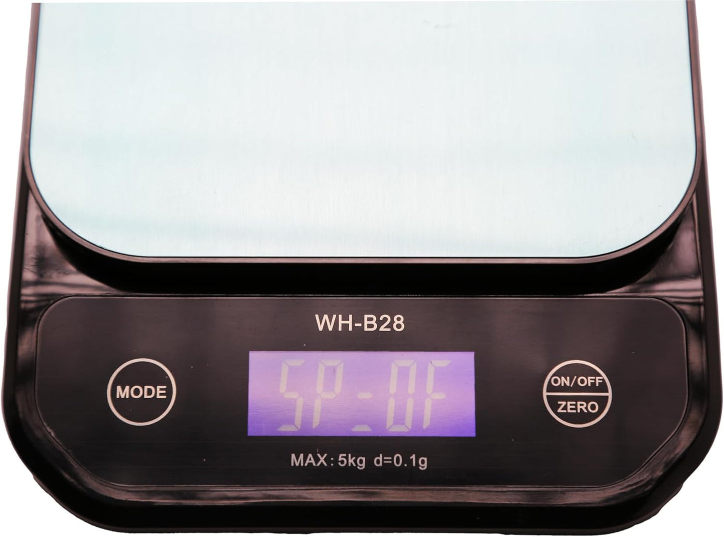Waterproof 5kg/11lb Kitchen Scale, 0.1g/0.003oz High Precision, USB Rechargeable.