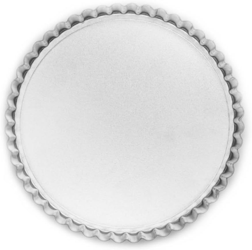 Fox Run Round Tartlet/Quiche Pan with Removable Bottom, Tin-Plated Steel, 8-Inch
