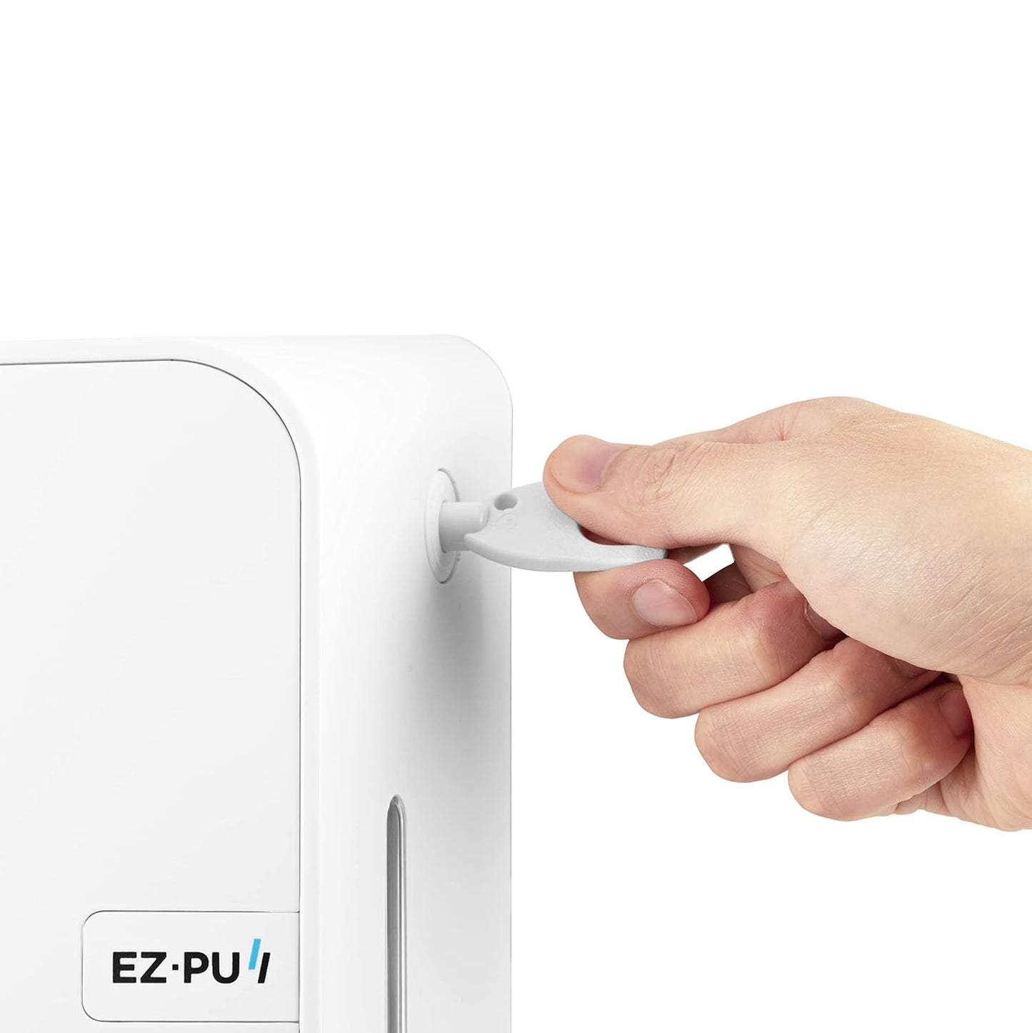 EZbrnd Wall Mount MULTIFOLD Paper Towel Dispenser for Kitchen/Bathroom/Office/RV/Airbnb, White, 3200-EZ