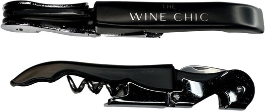 The Wine Chic Custom Wine Key - Engraved Wine Opener with Logo - Perfect Wedding Favors and Wine Bottle Opener Gift for Business Promotions and Party Gifts