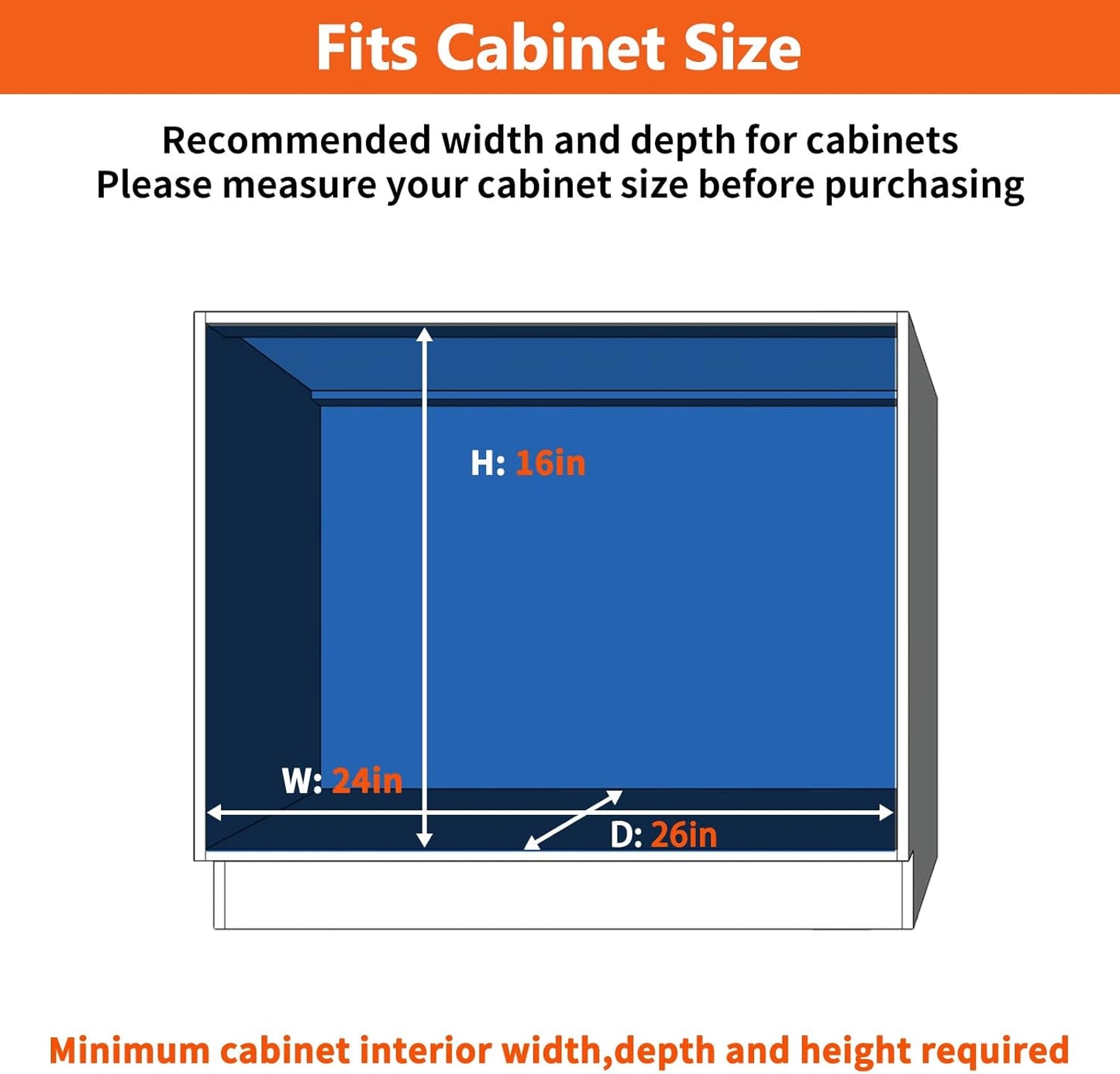 ROOMTEC Individual Pull Out Cabinet Organizer (28½" W x 21½" D), 2 Tier Spice Rack Organizer for Cabinet, Slide Out Drawer Pantry Shelf Organization and Storage for Kitchen Bathroom