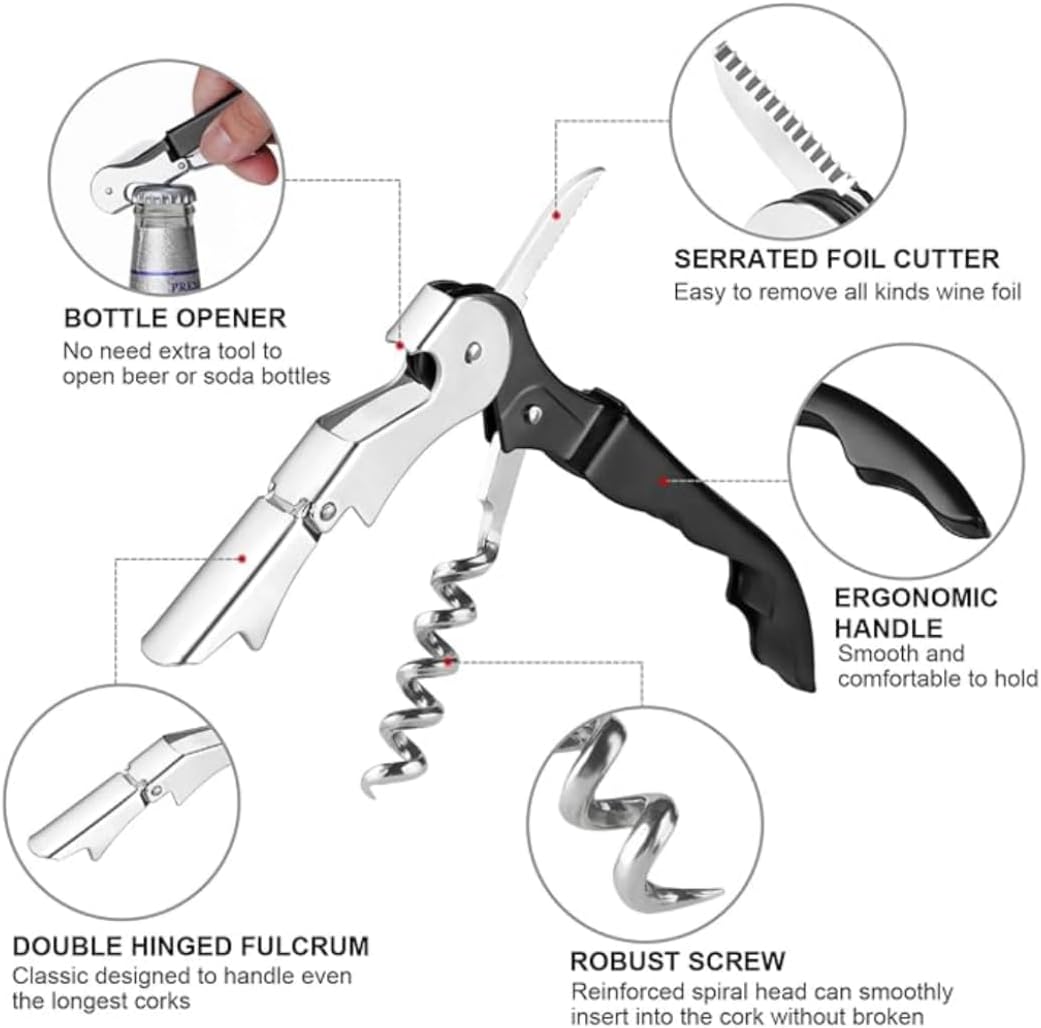 The Wine Chic Engraved Wine Key Corkscrew with Quote and Funny Sayings, Unique Back to School Gifts for Moms and Wine Lovers (Wine Club President)