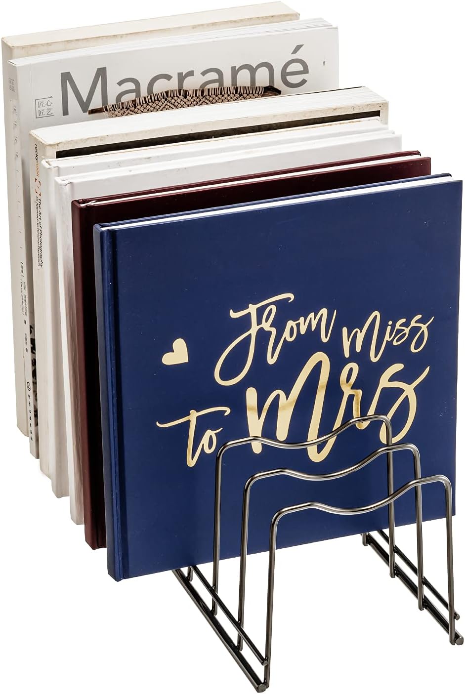 Pot Lid Organizer, Stainless Steel Pot Lid Storage Rack Holder, Cutting Board, Bakeware, Pots & Pans, Serving Trays, Reusable Containers in Cabinet Pantry on Countertop(Satin Nickel, 2)