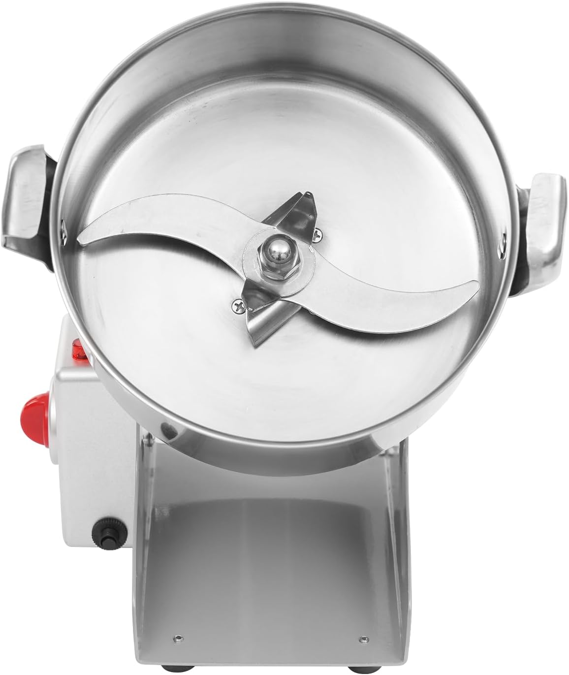 Electric Grain Mill Grinder High Speed 30000r/min Powder Machine Grain Spice Herb Grinder Dry Grinder Machine Stainless Steel Powder Grinder for Dry Spice Herbs Grains Coffee Rice Pepper (2500g 4500W)