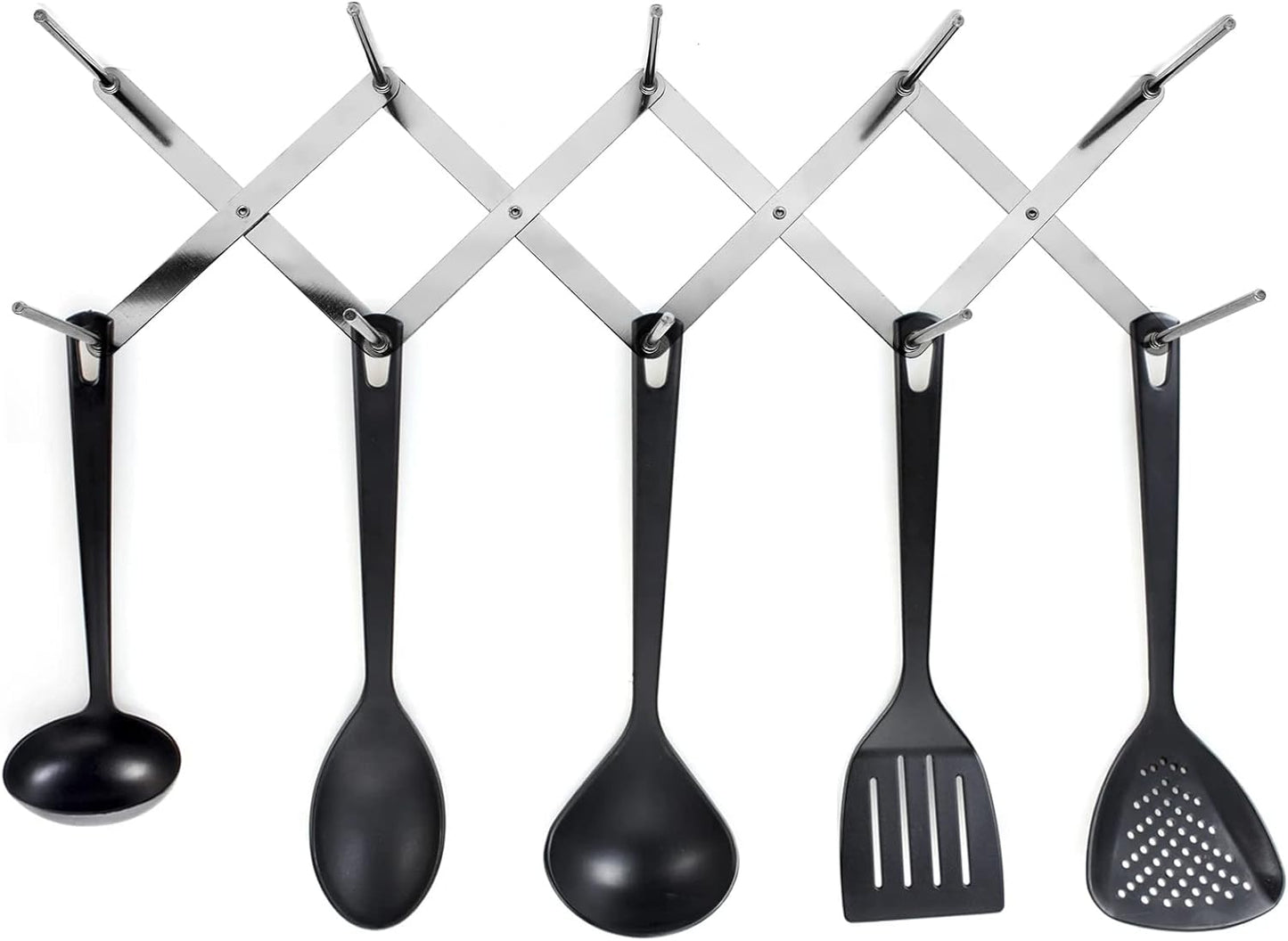 2 Pack Dish Plate Drying Rack, Retractable Dish Drying Rack, Multi-Functional Plates Cup Bowl Pot Pan Lid Storage Holder Organizer for Kitchen Counter Cabinet Drawer