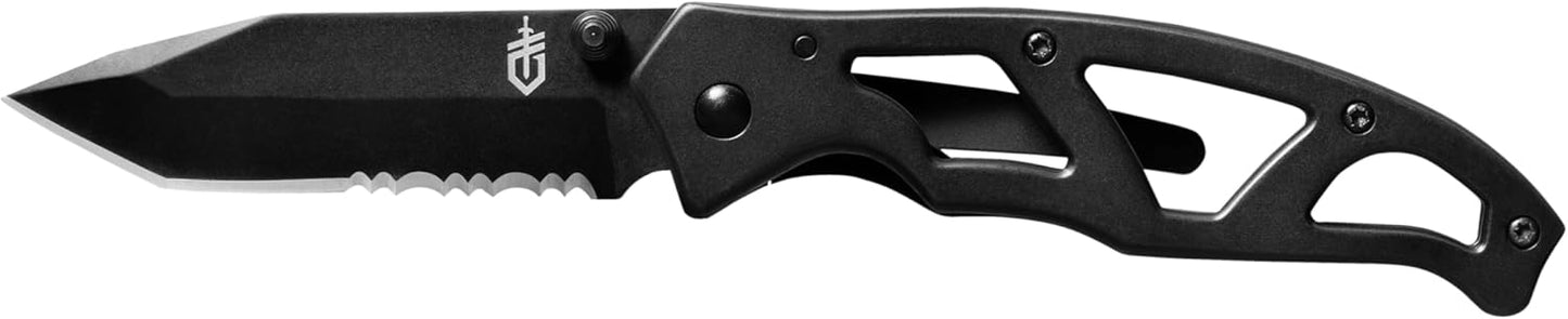 Gerber Gear Paraframe EDC Folding Pocket Knife with Safety Lock for Everyday Carry, Gifts for Men