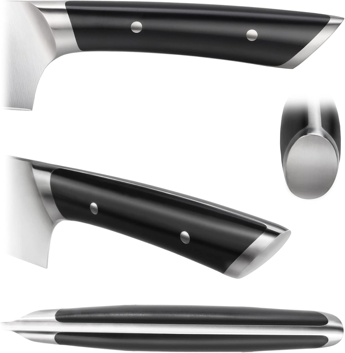 Cangshan HELENA Series German Steel Forged Knife Block Set (17-Piece, Black)