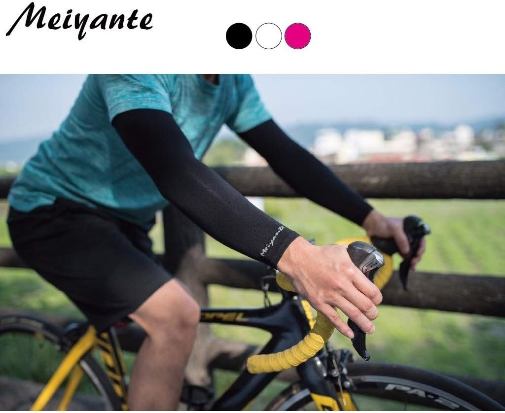 Arm Sleeves for Men Women Work 1 Pair UV Sun Protection UPF Long Sleeves Tattoo Cover Up Sleeves to Cover Arm Sleeves Cooling