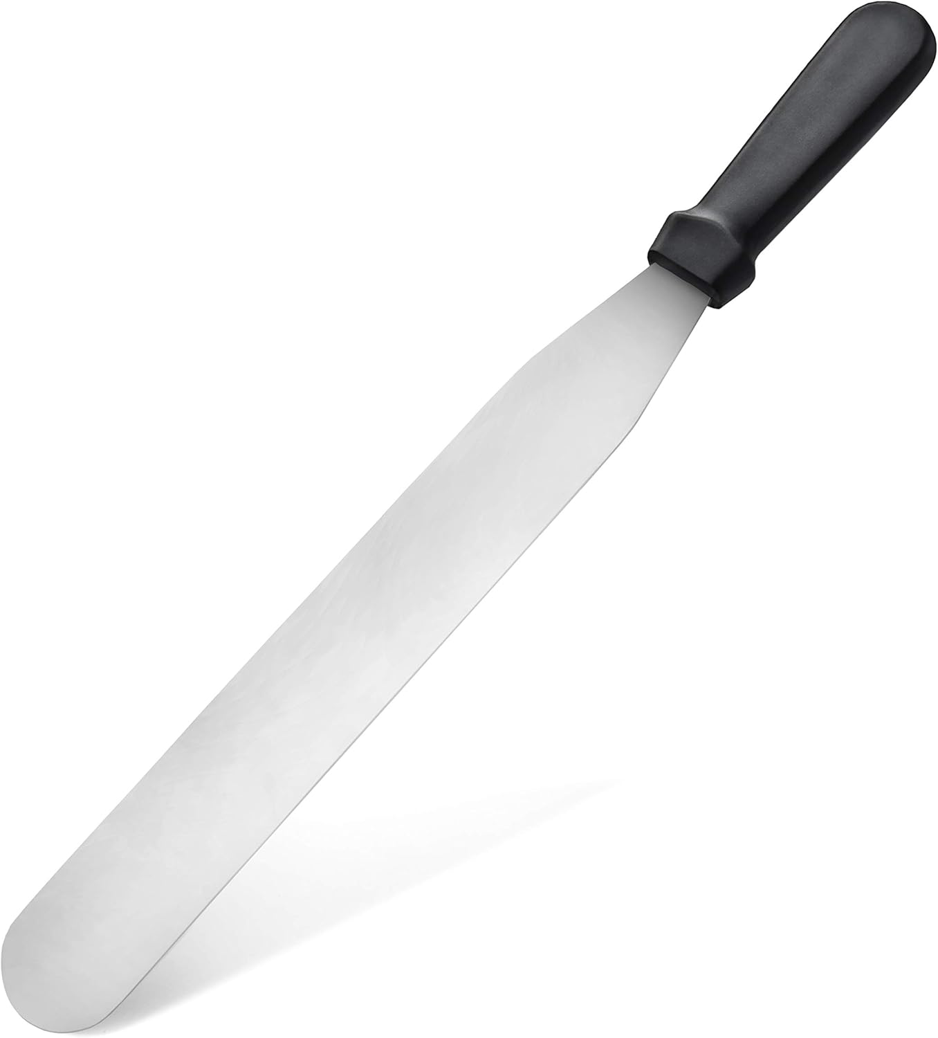 New Star Foodservice 38101 Straight Icing Spatula, 12-Inch Blade, 17-Inch Overall, Silver