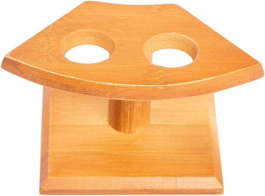 Japanese Style Temaki Sushi Roll Holder Ice Cream Cone Holder With 1-5 Compartments Holes, Kitchen Dining Decor Display Stand, Restaurant Supply Serveware (2 Holes)