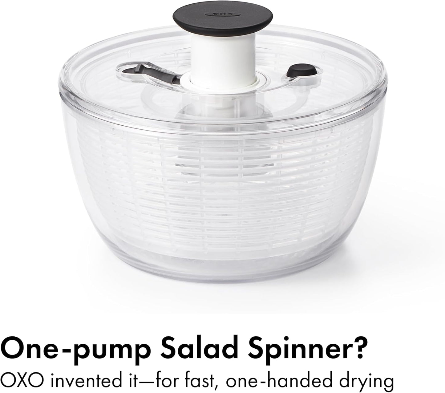 OXO Good Grips Little Salad & Herb Salad Spinner, Fruit Washer and Lettuce Spinner