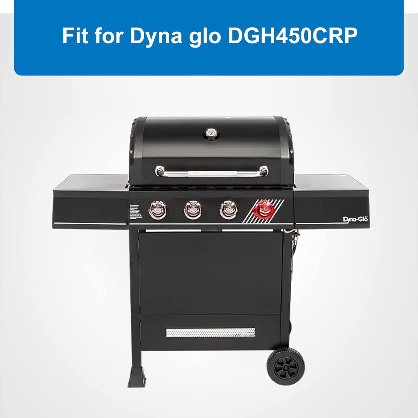 Uniflasy Cast Iron Cooking Grates for Dynaglo 4 Burner DGH450CRP DGH450CRP-D DGF493BNP, 5 Burner DGH474CRP DGH485CRP, Dyna-glo Grill Grate Replacement Part, 70-01-911 70-02-614 Grill Grate