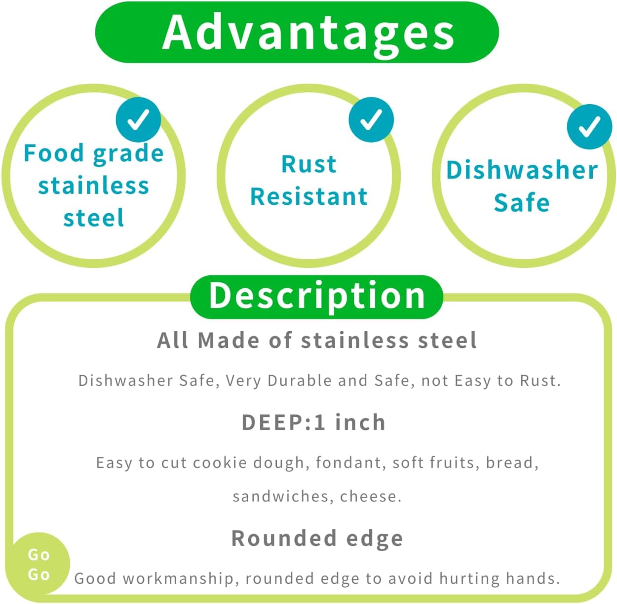 Beach Cookie Cutter Set-9 Piece-Flip Flop, Sunglasses, Sun, Ice Cream, Palm Tree, Bathing Suit, Tropical Flower, Surfboard-Diswasher Safe-Summer Cookie Cutters Shapes for baking