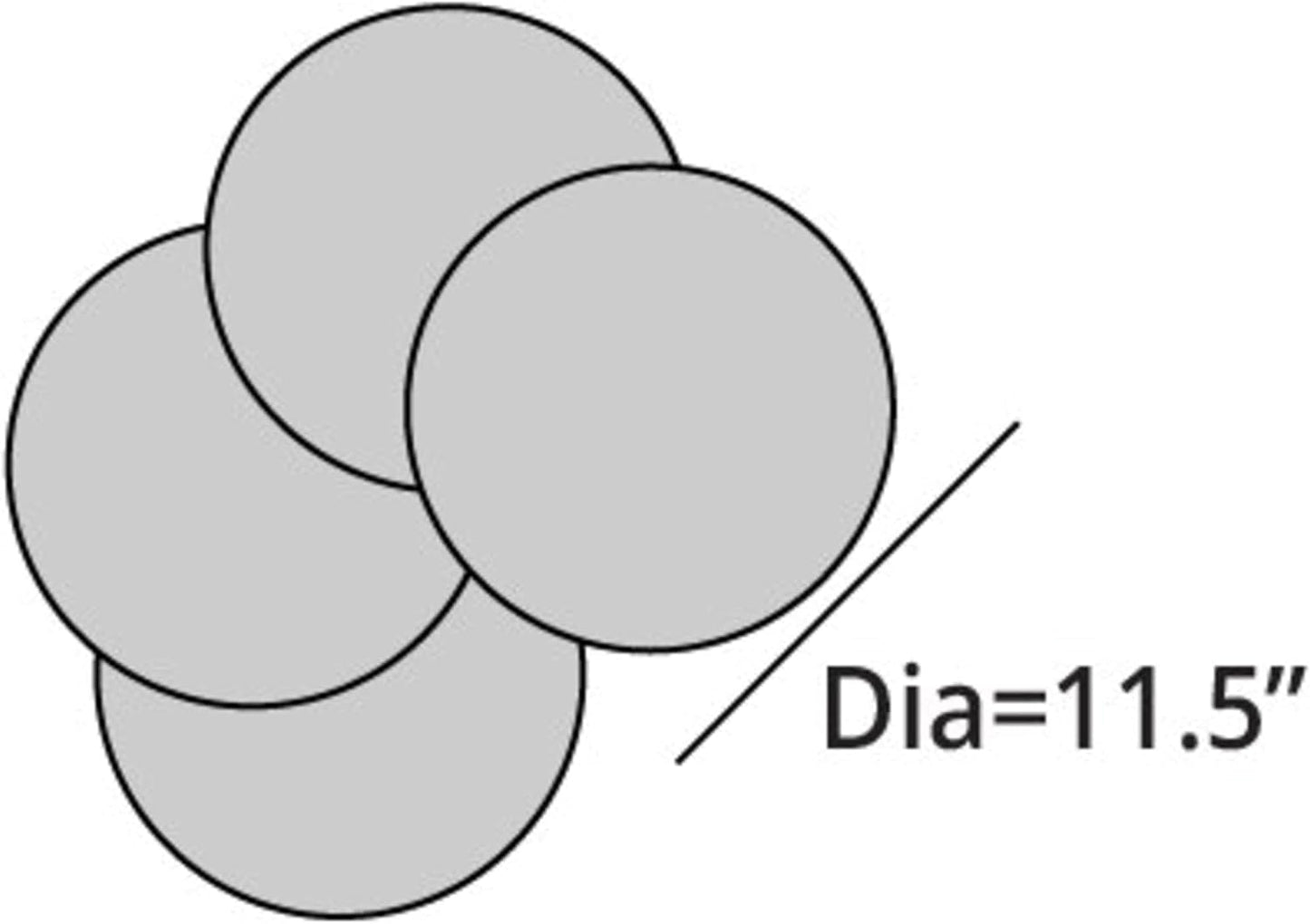 Covermates Keepsakes - Quilted Divider Set - Set of 4 - Scratch & Breakage Protection - Stain Resistant - Machine Washable - China Storage, Bronze